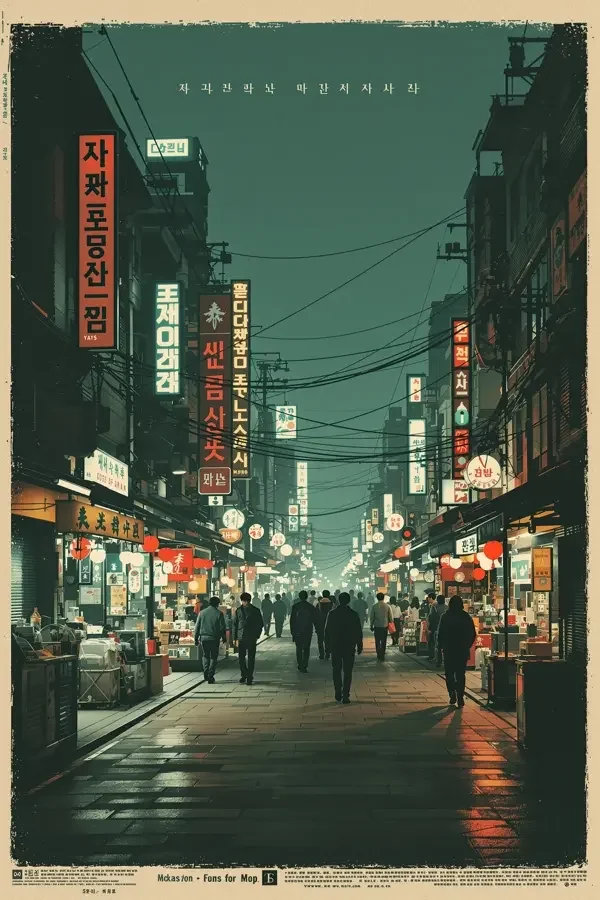 明洞夜色 - 蝴蝶影视 明洞夜色 电影海报